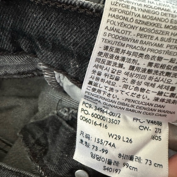 Levi’s Wedgie Straight Jeans Size 29 - Picture 4 of 13